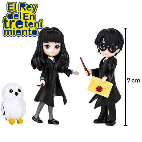 Figuras Harry Potter + Cho y Hedwig Magical Minis Figuras Harry Potter + Cho y Hedwig Magical Minis