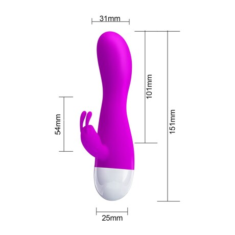 Vibrador Rabbit Doble Estimulo Pretty Love Kyle Vibrador Rabbit Doble Estimulo Pretty Love Kyle