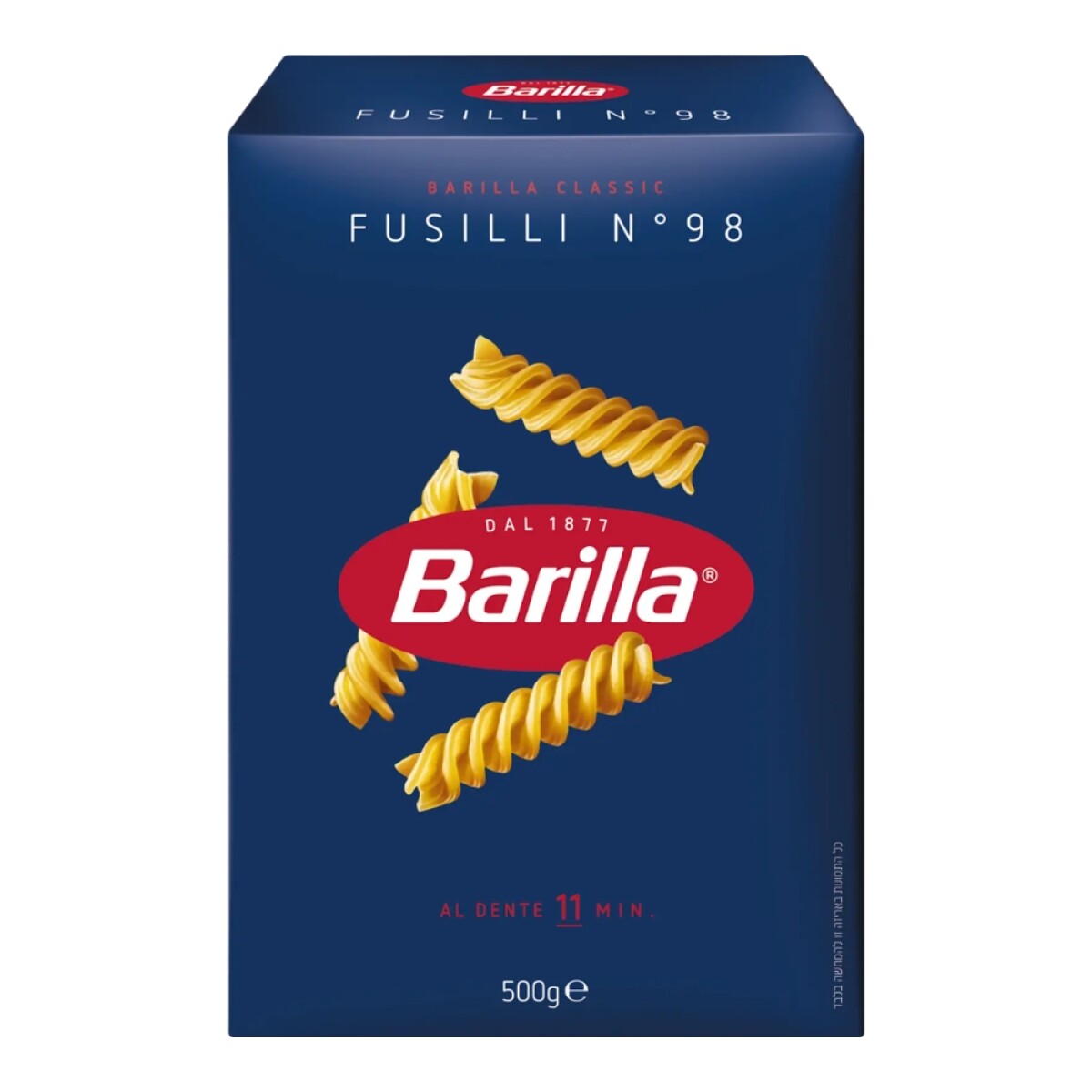Barilla Pasta Fusilli 500g 