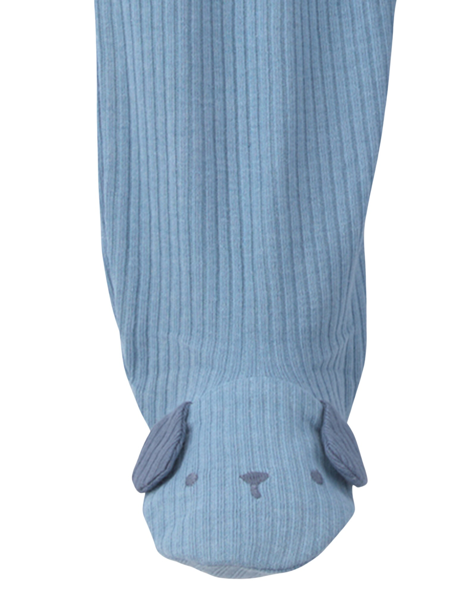 Pijama una pieza de algodón, con pie, azul, diseño perro Pijama una pieza de algodón, con pie, azul, diseño perro