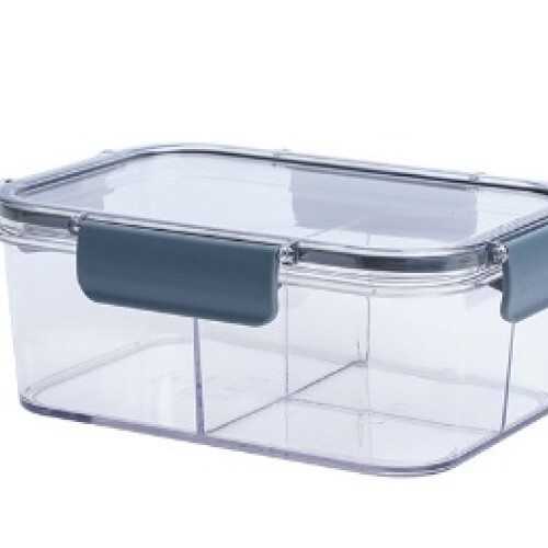 Tupper Acrilico C/Tapa C/Divis.1100ml N/a