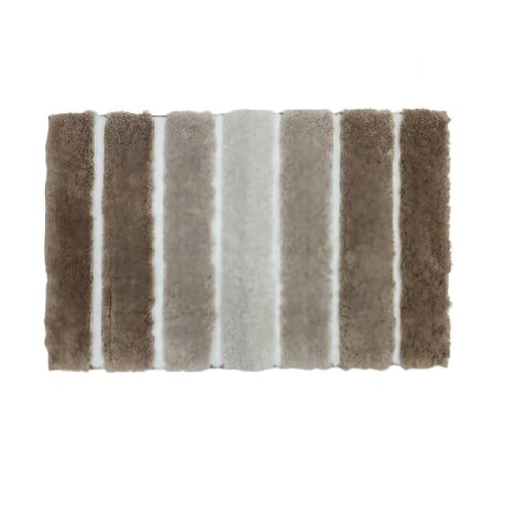 Alfombra líneas beige