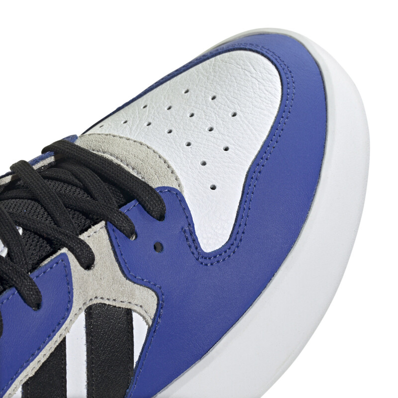 Championes de Hombre Adidas Court 24 Blanco - Negro - Azul