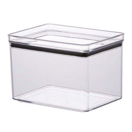 Pote Organizador Hermético Rectangular Multiuso Lumini 1.8Lt Transparente