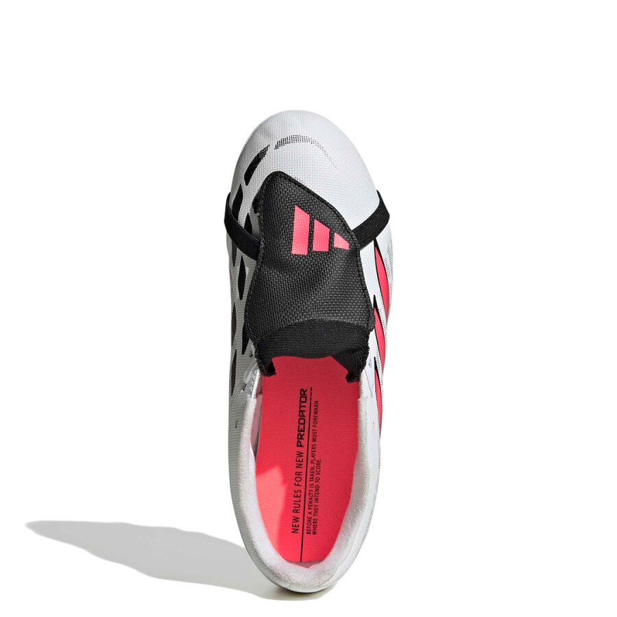 Championes de Niños Adidas Predator Club Ft Fg/Mg Blanco - Rosado