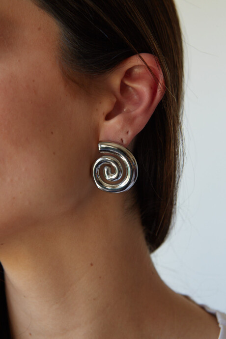 AROS ESPIRAL SILVER