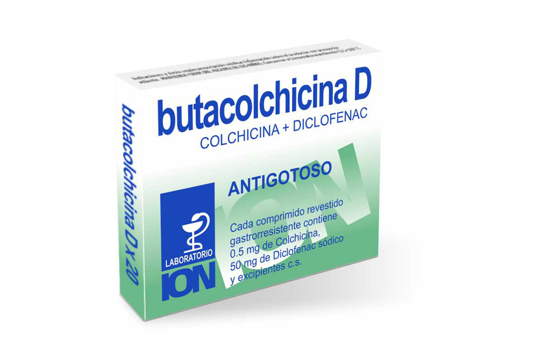 Butacolchicina D 20 Comprimidos 