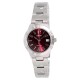 Reloj análogo en acero Casio Mujer Bordó