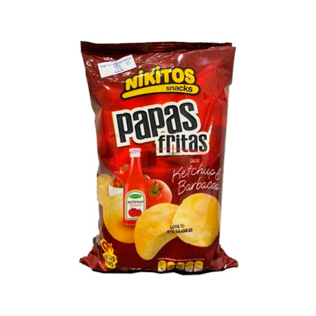 PAPAS MEDIANAS NIKITOS 65 GRS Ketchup y Barbacoa
