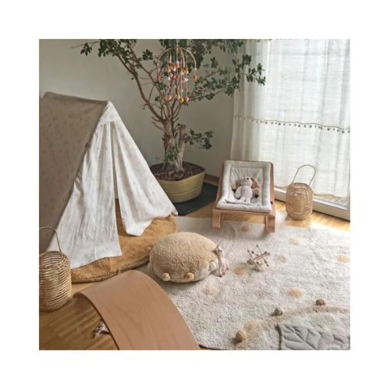 Alfombra lavable - Hippy Dots - Honey - Lorena Canals Alfombra Lavable - Hippy Dots - Honey - Lorena Canals