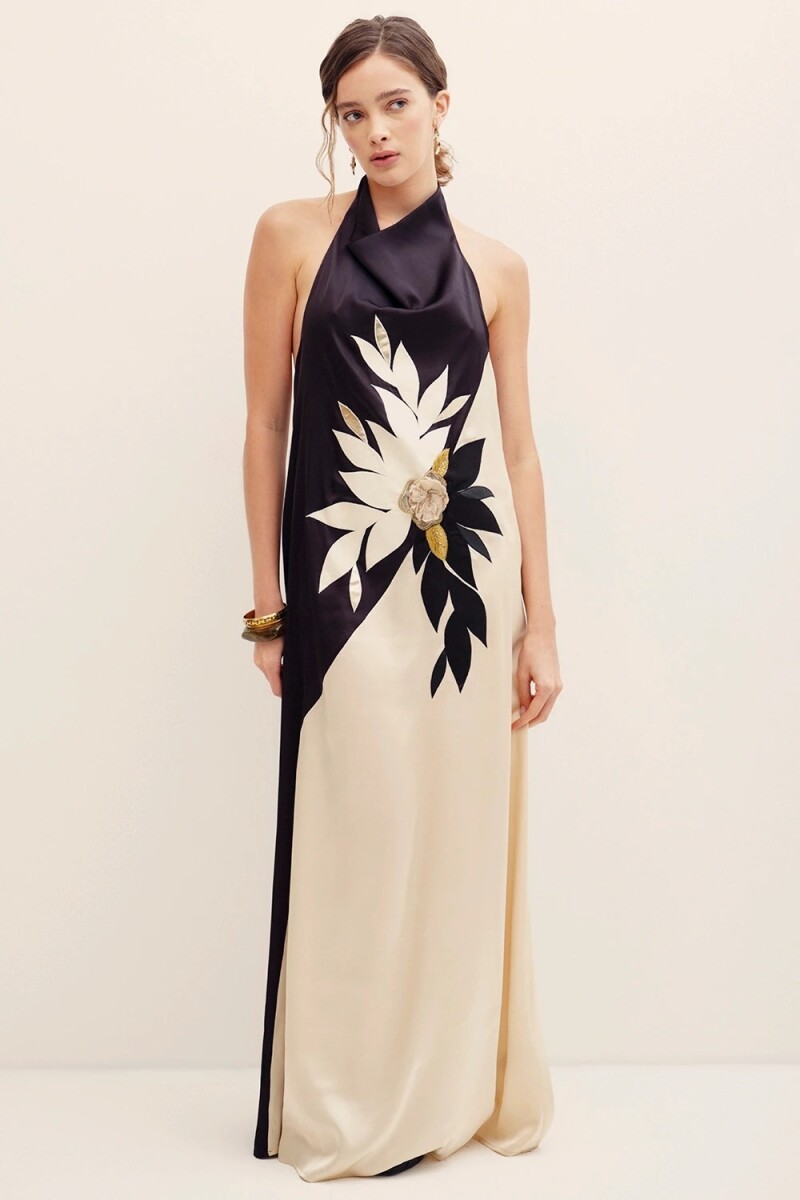 VESTIDO VOLANTIS SUNFLOWER Crudo