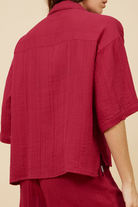 CAMISA FIAMMA RUSTY Berry