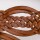 Cinturon Cuero SS25 Trenzado Camel