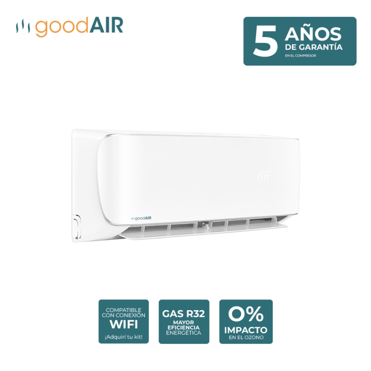 Aire Acondicionado Goodair 9.000 BTU GADM09 