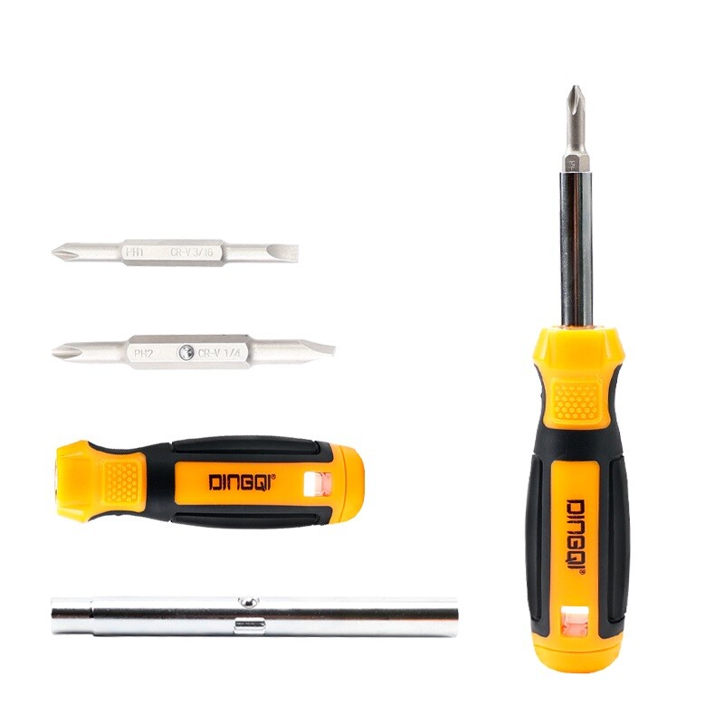 DINGQI DESTORNILLADOR REVERSIBLE 6 EN 1 Dingqi Destornillador Reversible 6 En 1