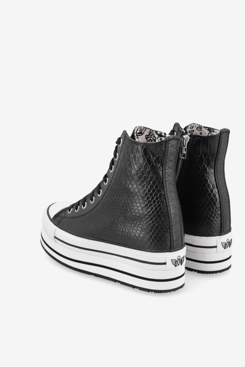 ZAPATILLA OLD SCHOOL - CAÑA SU Negro