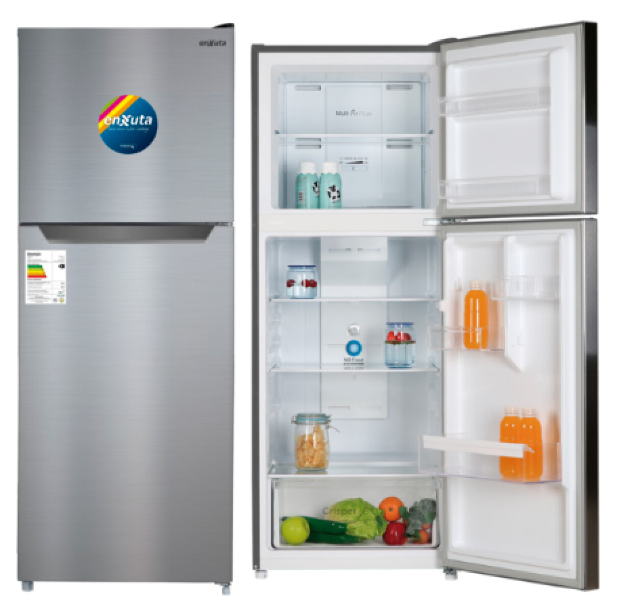 REFRIGERADOR ENXUTA RENX1350I-1 345L A.INOX - Sin color 