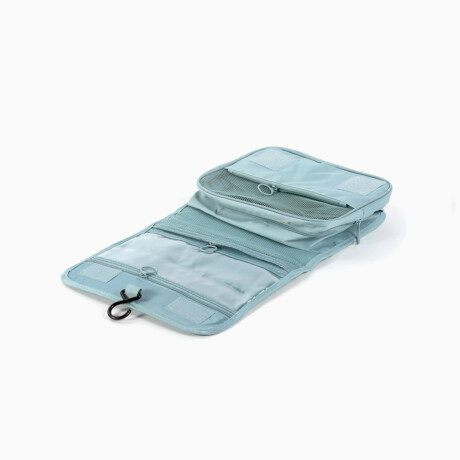 Neceser organizador con reparticiones Verde