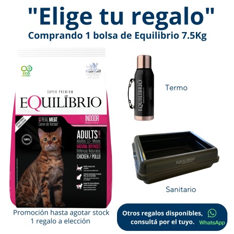 EQUILIBRIO GATO ADULTO 7.5 KGS Equilibrio Gato Adulto 7.5 Kgs
