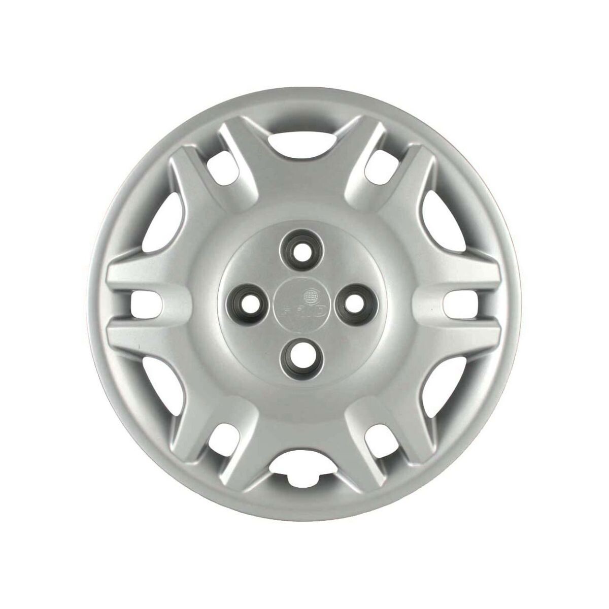 TAZA DE RUEDA RODADO 14 PLATEADA 