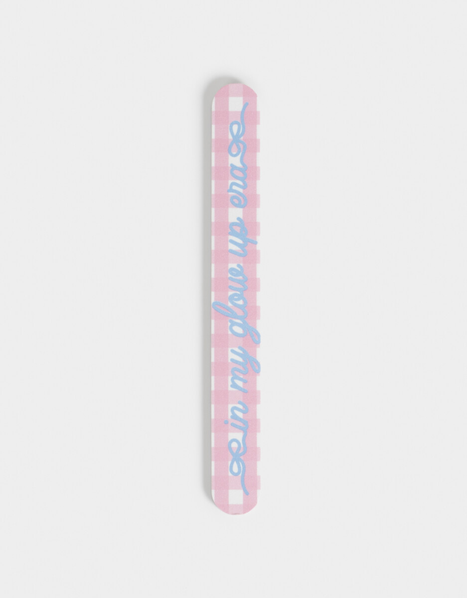 Lima Para Uñas "in My Glow Up Era" 
