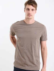 520658 T-SHIRT HARRINGTON LABEL Kaki