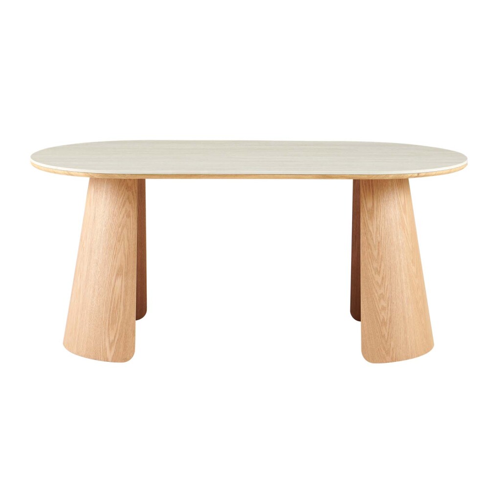 MESA DE COMEDOR MDF BLANCO LAVANDA