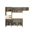 KIt Cocina 2250 7 Puertas 2 Cajones B107 Briz Nature | Off White KIt Cocina 2250 7 Puertas 2 Cajones B107 Briz Nature | Off White