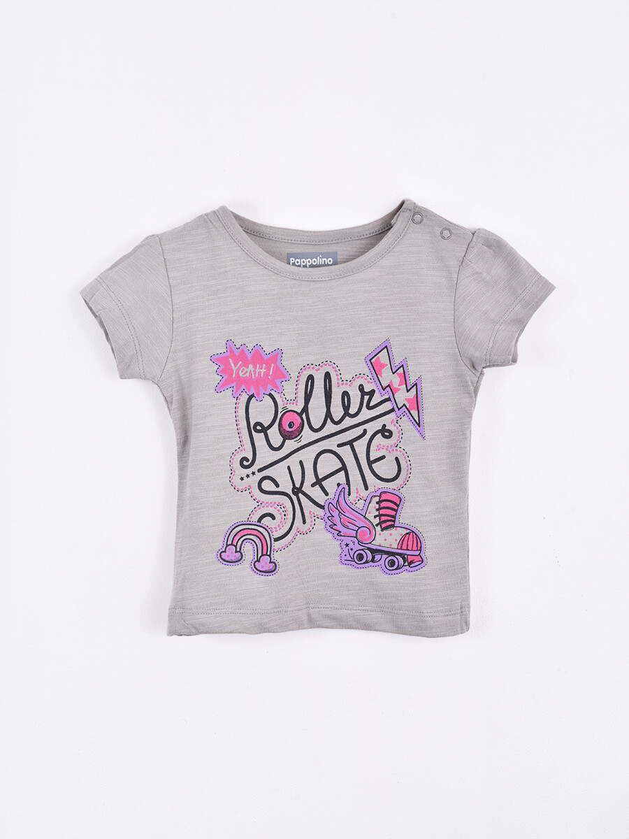 REMERA POLONIA - GRIS 