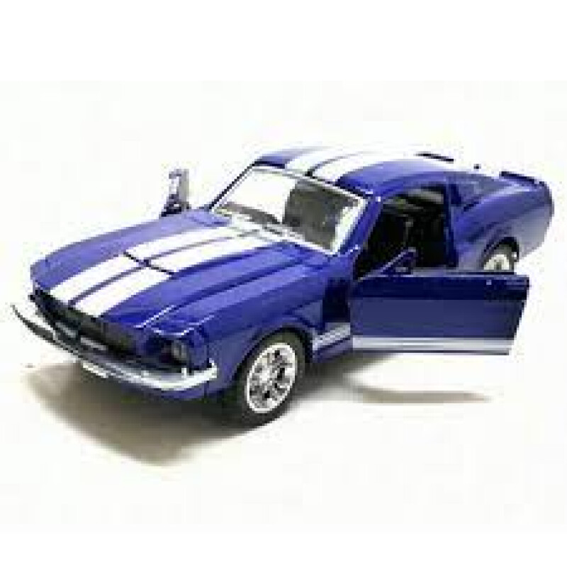 Auto Colección Metal Kinsmart 1967 Shelby Gt-500 1/38 Auto Colección Metal Kinsmart 1967 Shelby Gt-500 1/38