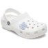 Jibbitz Blooming Light Blue Flower Multicolor