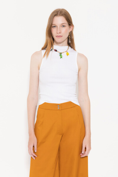 TOP PEGGY Blanco