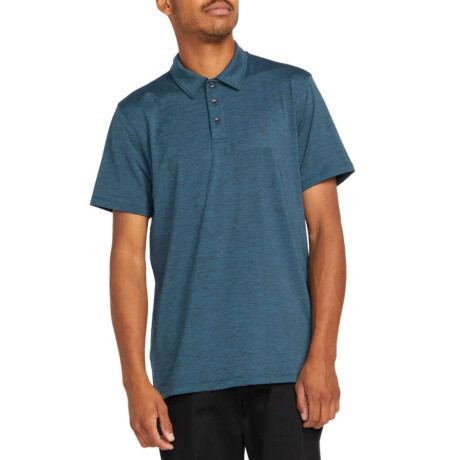 Remera MC Volcom Hazard Pro Polo Azul