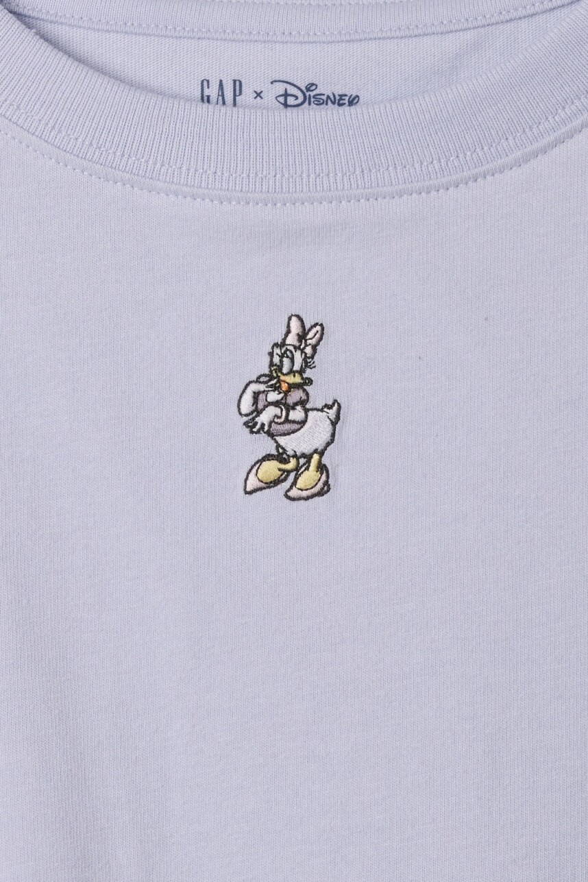 Remera Crop Minnie Niña Jet Stream Blue 337