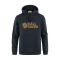Fjällräven Logo Hoodie - Hombre Dark Navy