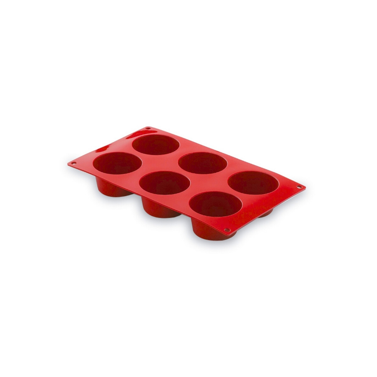 Molde de Silicona Muffins 6 Cavidades 