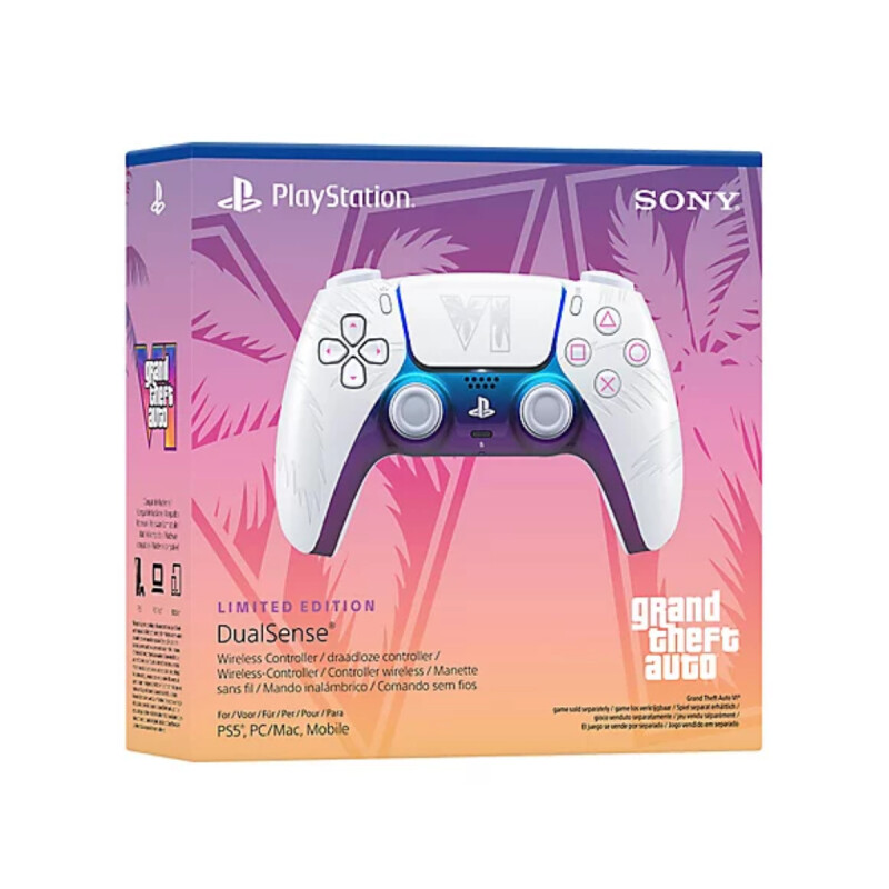 PREVENTA Joystick Inalám Sony PlayStation 5 PS5 GTA VI White PREVENTA Joystick Inalám Sony PlayStation 5 PS5 GTA VI White