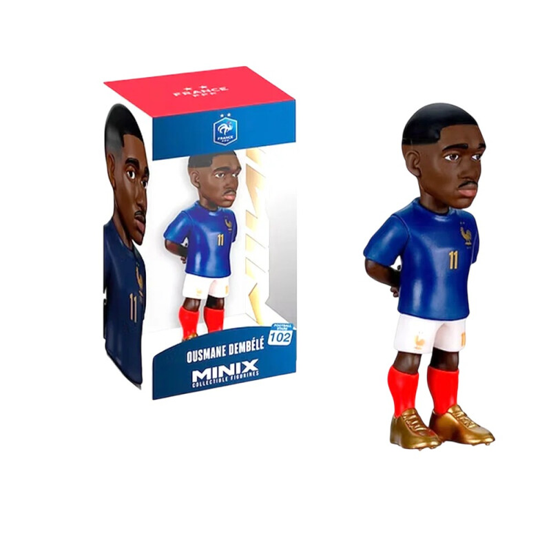 Figura Minix Dembélé Francia 12 cm Figura Minix Dembélé Francia 12 cm