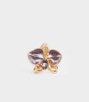 Anillos Medianos y Grandes Flores Dorado