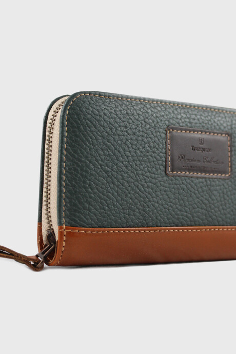 Billetera Cala Verde con Camel