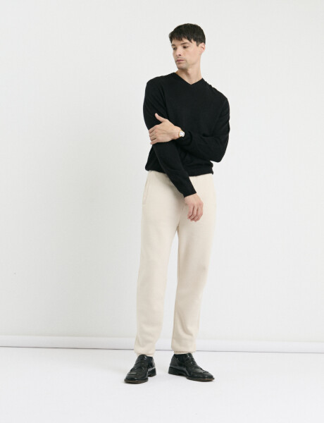 470313 SWEATER V HARRINGTON URBAN Negro