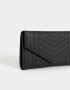 Ficheros Puffy Billetera Fichero Con Solapa - Negro