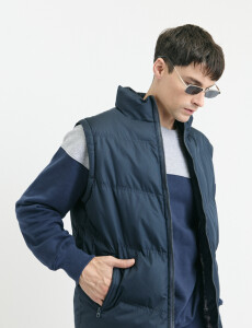 300212 CHALECO HARRINGTON URBAN Azul Oscuro