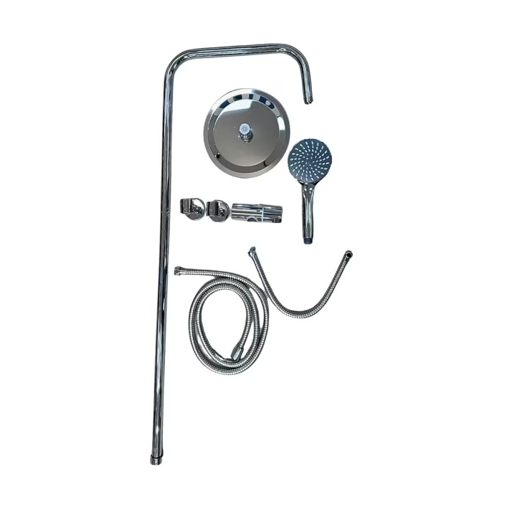 Barral ducha exterior Cromo Sin Grifería AUSTIN Barral Ducha Exterior Cromo Sin Grifería Austin