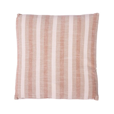 ALMOHADON ALGODON NATURAL-BEIGE TRES RAYAS BEIGE