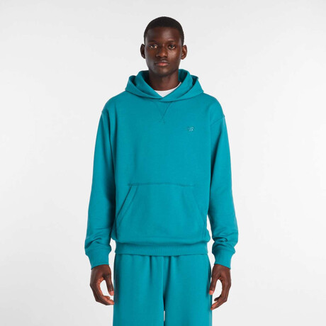 Abrigo Athletics French Terry de Hombre azul