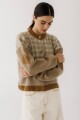 PRE VENTA Cardigan Rombos Beige