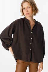 Camisa Poly Marron