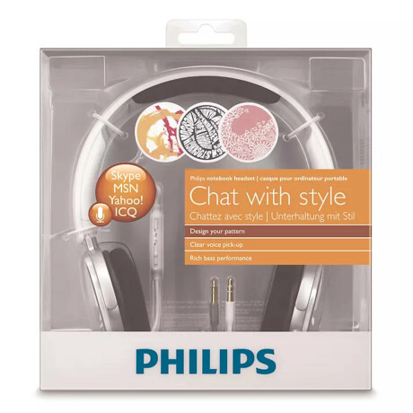 Auriculares Cableados 3,5mm Philips Shm7110u 100mw 40mm 001
