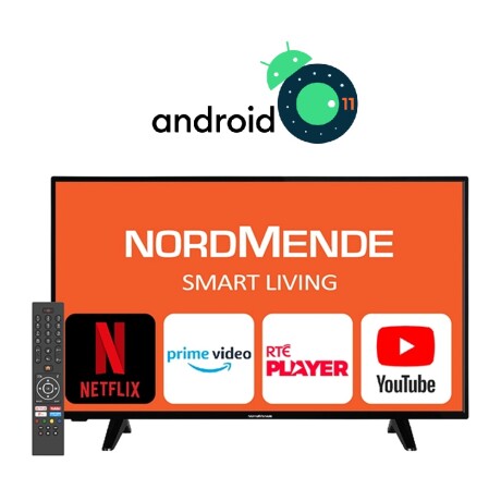 TV Led NordMende 32″ HD Smart con Sintonizador Digital Negro